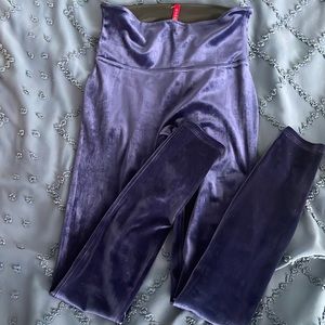 Spanx BLUE NWOT- velvet